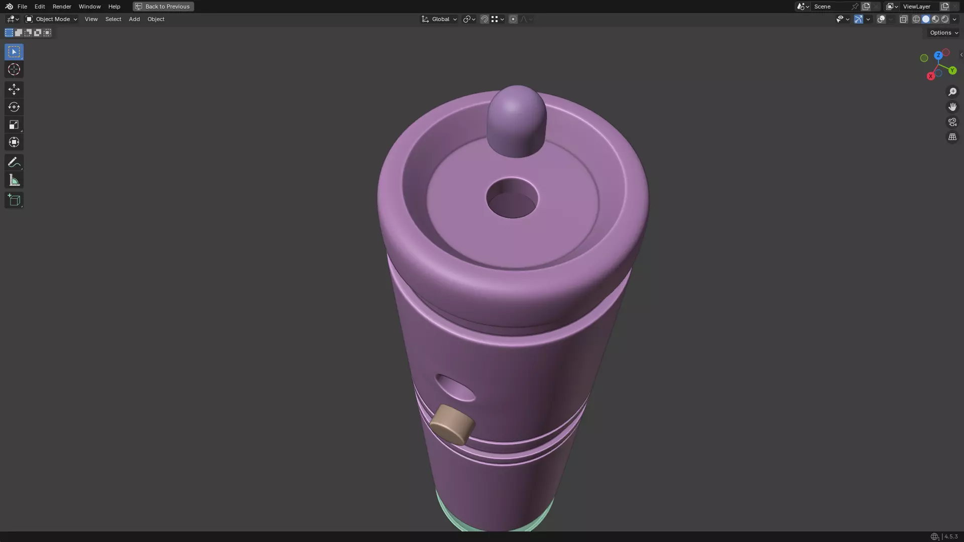 Star Trek Voyager Hero MK X Medical Tricorder Scanner PBR 3D model_38