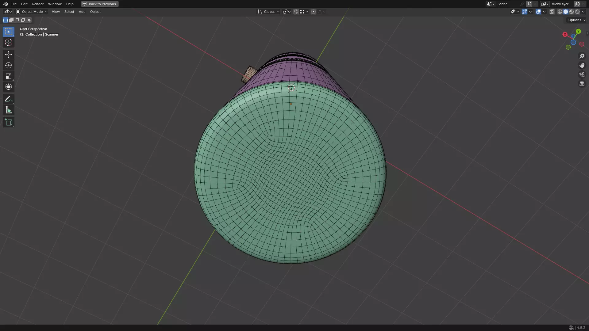 Star Trek Voyager Hero MK X Medical Tricorder Scanner PBR 3D model_47