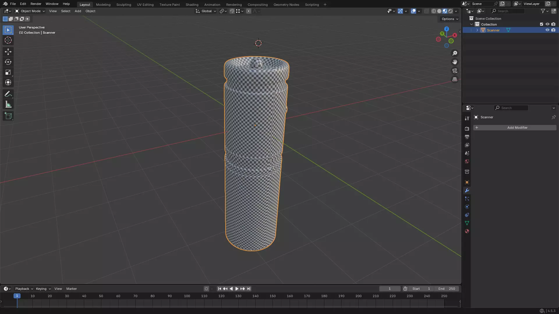 Star Trek Voyager Hero MK X Medical Tricorder Scanner PBR 3D model_53
