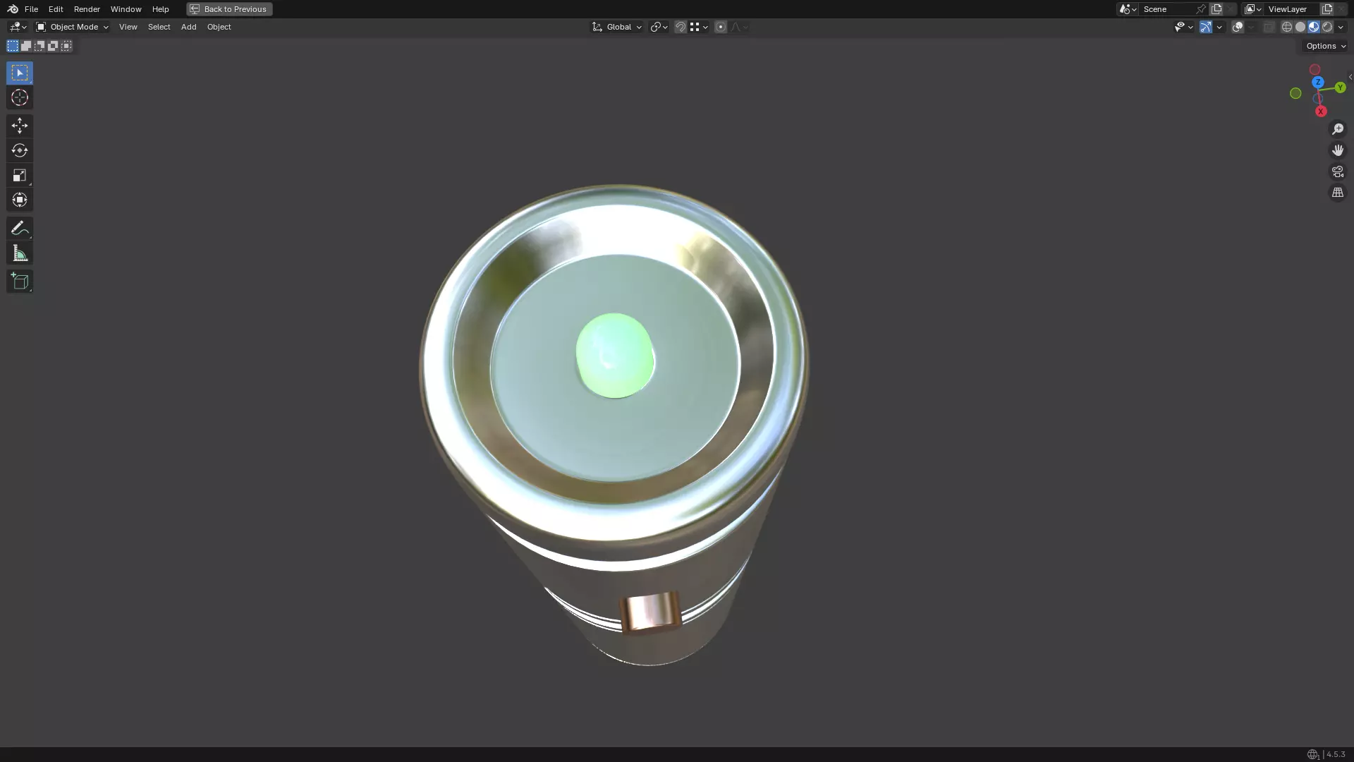 Star Trek Voyager Hero MK X Medical Tricorder Scanner PBR 3D model_14