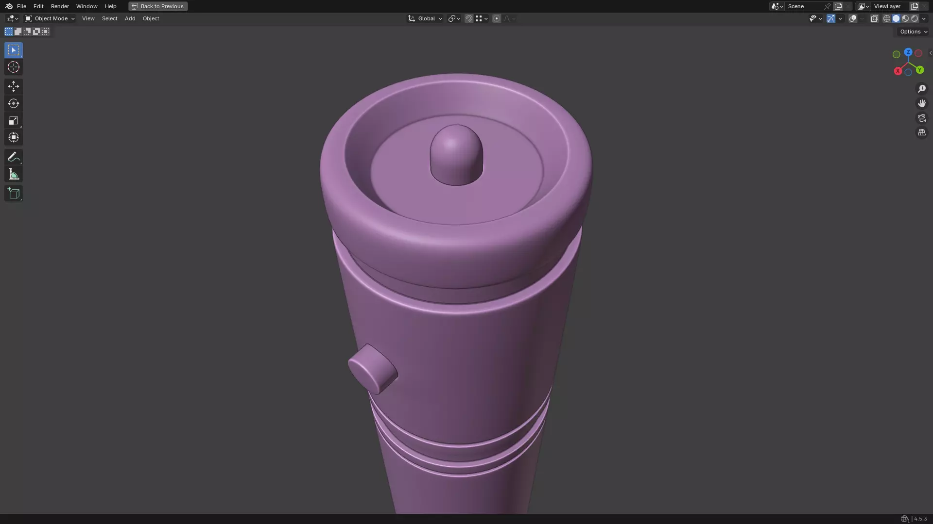 Star Trek Voyager Hero MK X Medical Tricorder Scanner PBR 3D model_29