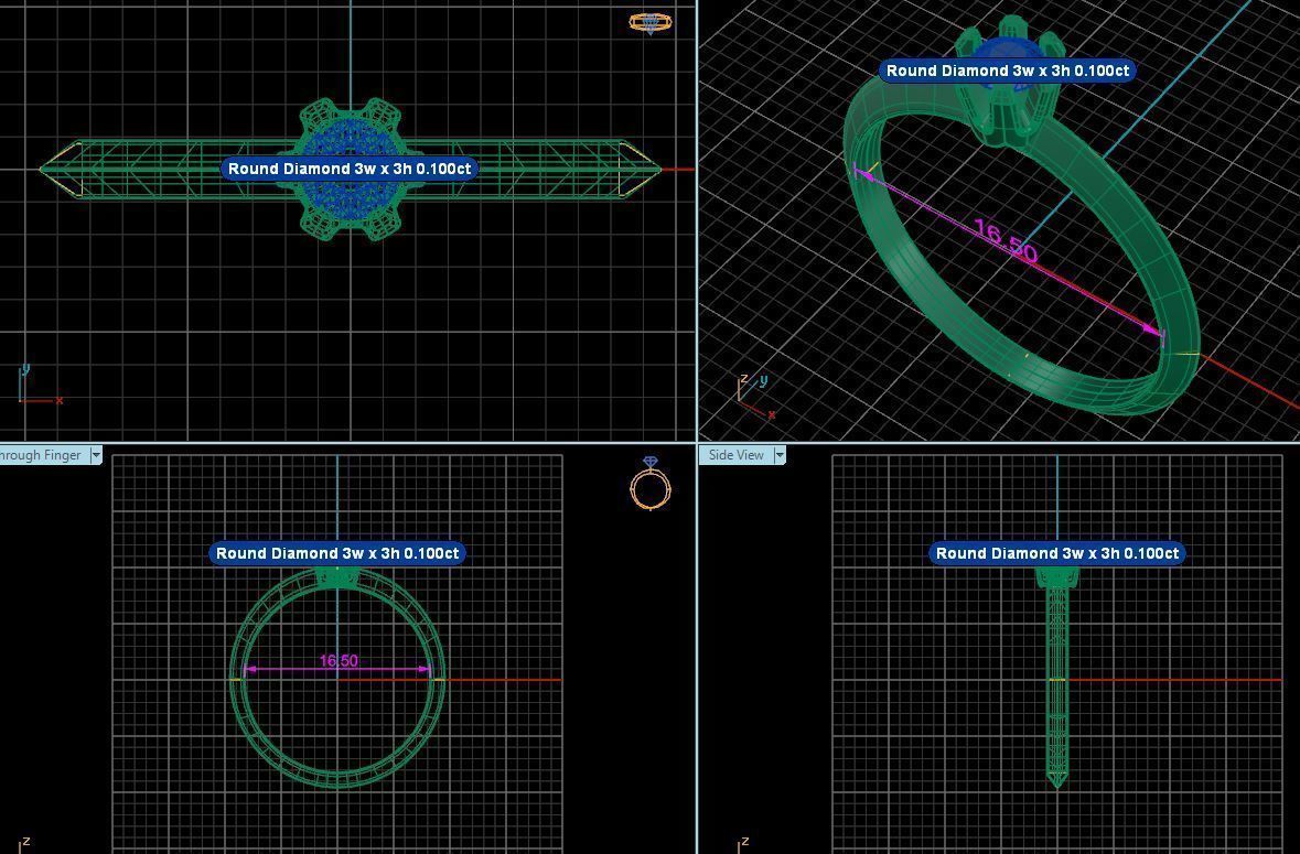 Ring 10400 3D print model_3