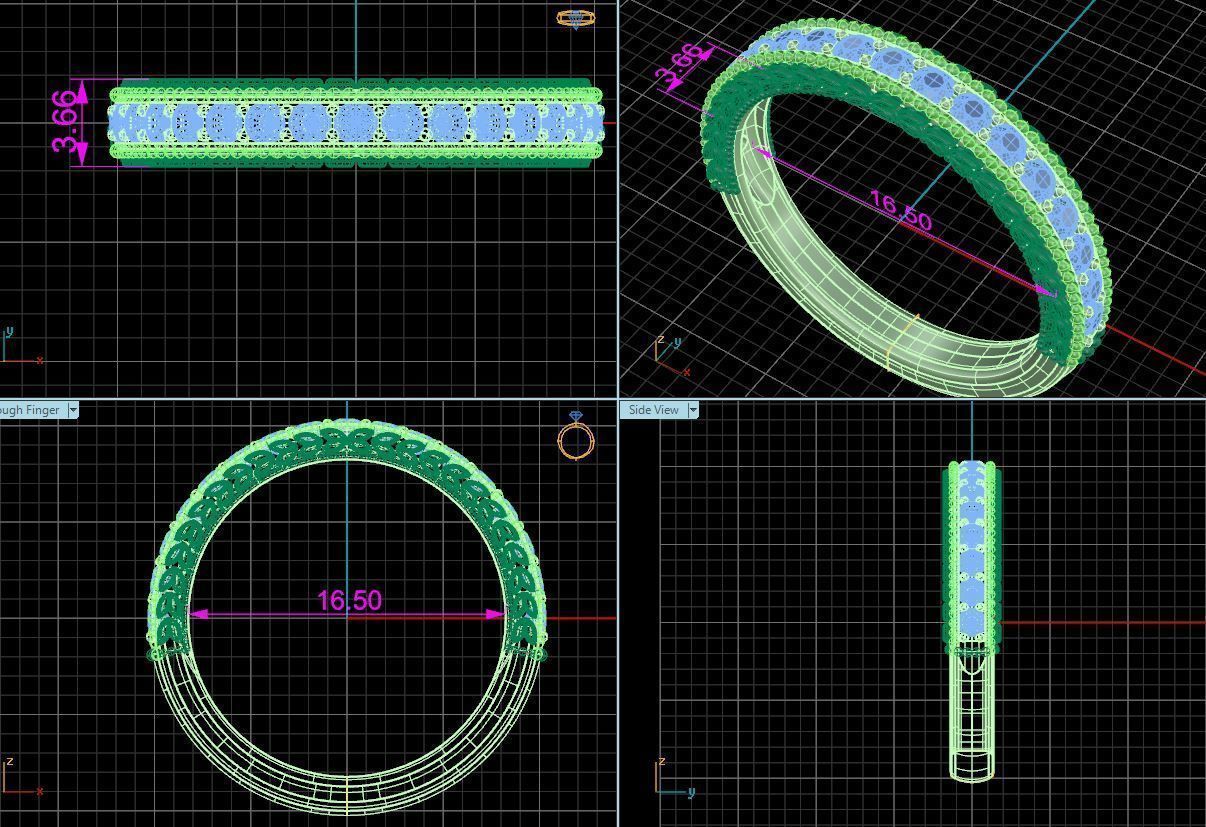 Ring 10401 3D print model_4