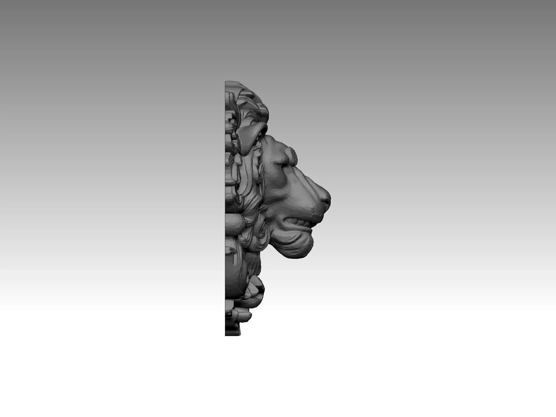Lion King  3D Model 3D print model_3