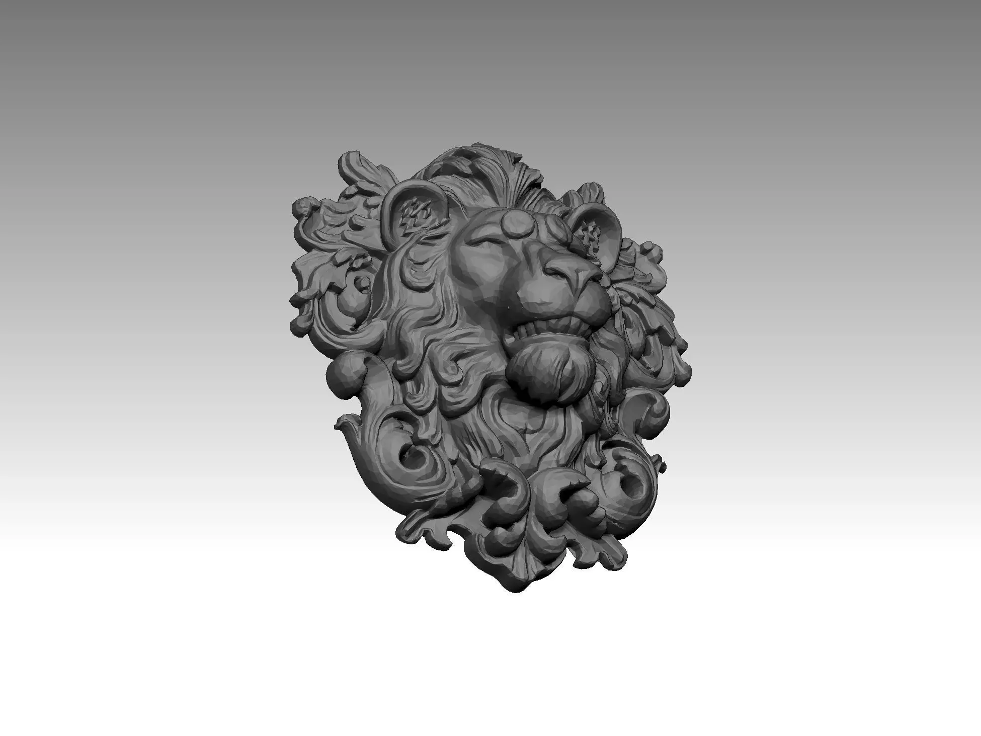 Lion King  3D Model 3D print model_4