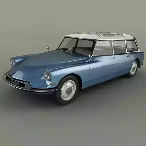 Citroen DS 19 Break 3D model