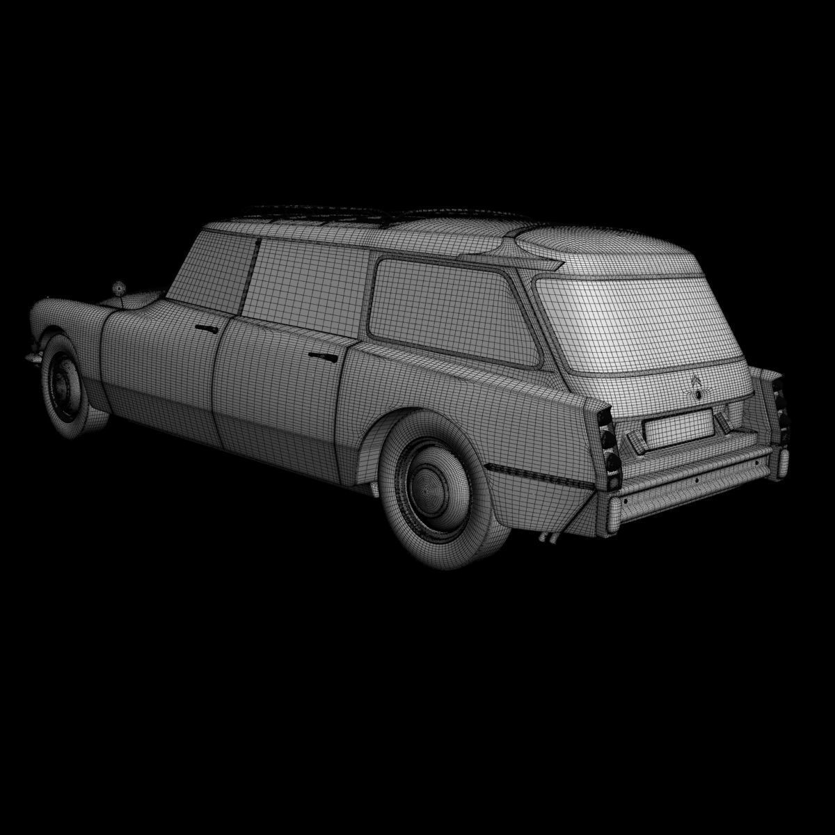 Citroen DS 19 Break 3D model_17