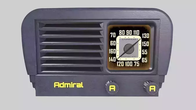 Retro Radio Admiral