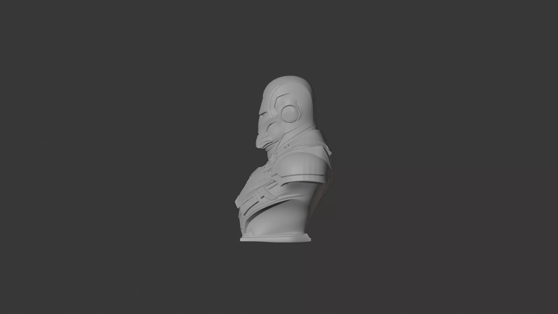 IRON MAN BUST 3D PRINT MODEL 3D print model_2