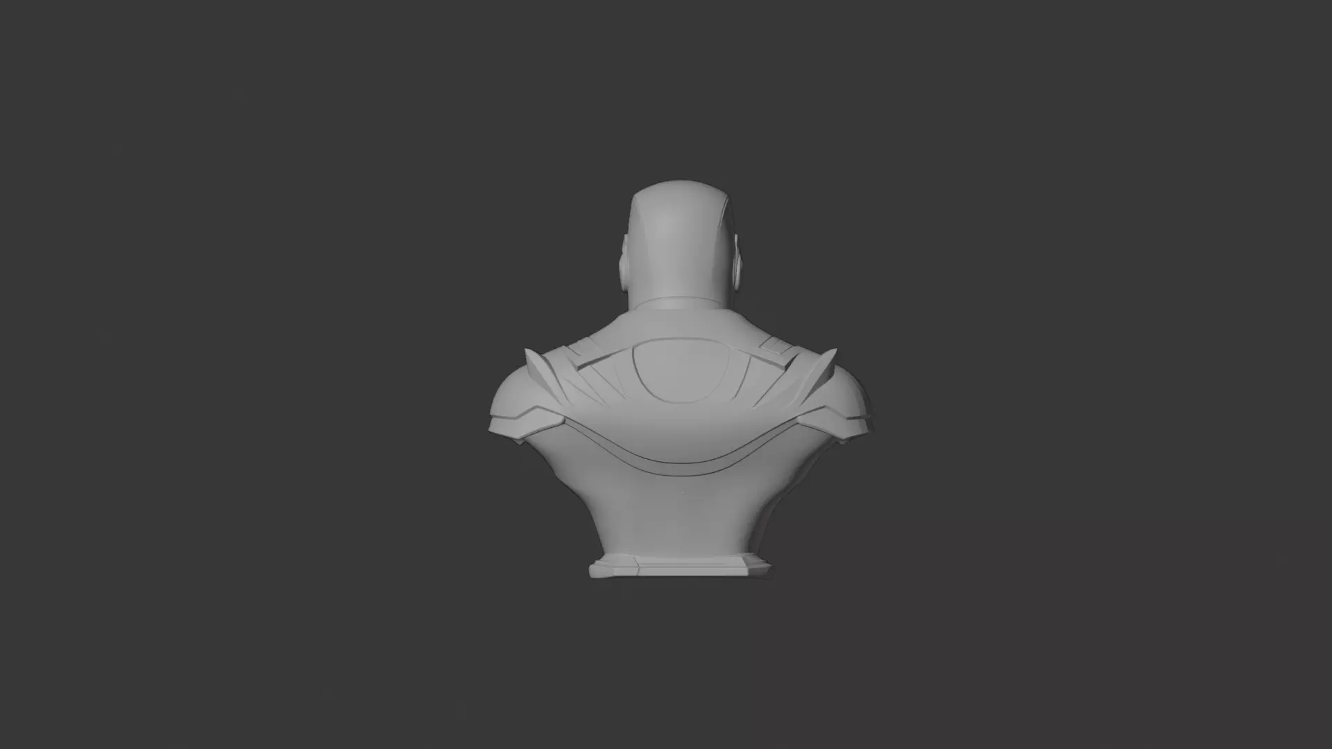 IRON MAN BUST 3D PRINT MODEL 3D print model_3