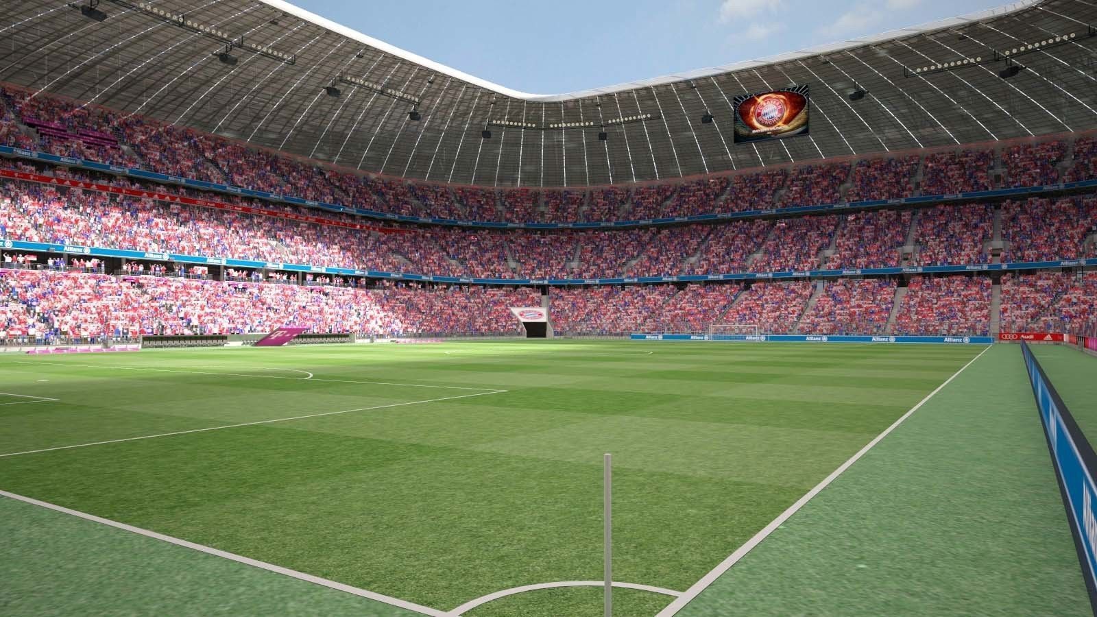 Allianz Arena at Day and Night 3D model | CGTrader