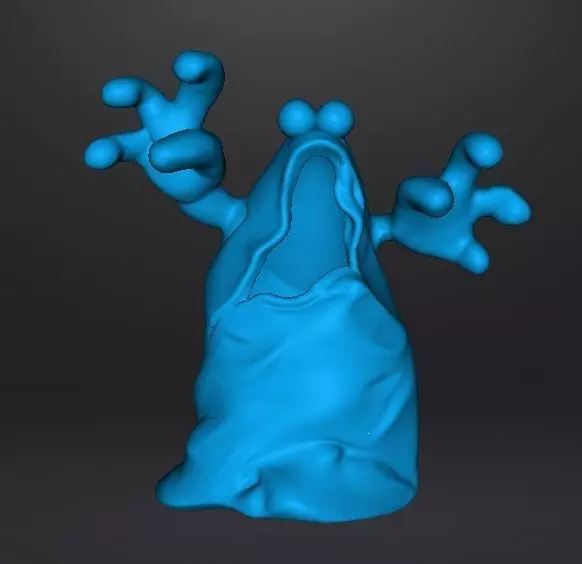 TRAP DOOR PHANTOM FANTASY FIGURE MODEL TOY SCULPTURE 3D print model_10