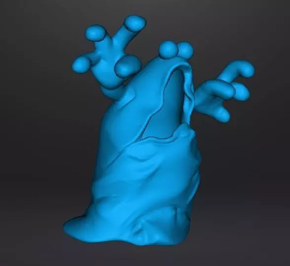 TRAP DOOR PHANTOM FANTASY FIGURE MODEL TOY SCULPTURE 3D print model_11