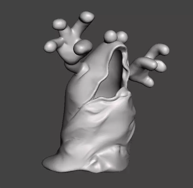 TRAP DOOR PHANTOM FANTASY FIGURE MODEL TOY SCULPTURE 3D print model_1