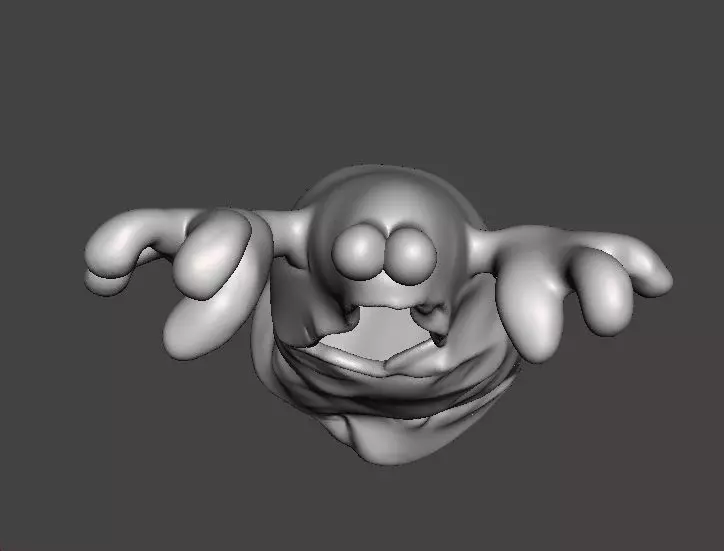 TRAP DOOR PHANTOM FANTASY FIGURE MODEL TOY SCULPTURE 3D print model_9