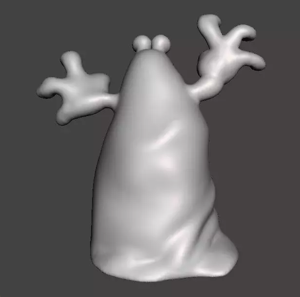 TRAP DOOR PHANTOM FANTASY FIGURE MODEL TOY SCULPTURE 3D print model_7