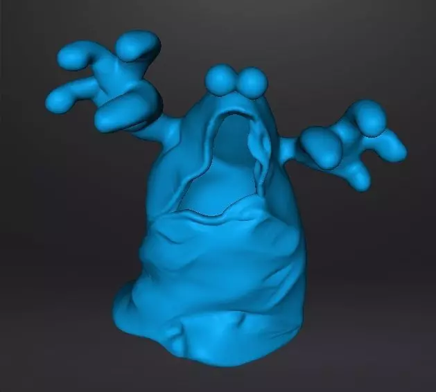 TRAP DOOR PHANTOM FANTASY FIGURE MODEL TOY SCULPTURE 3D print model_12