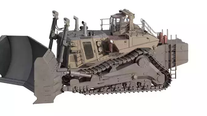 Hydraulic crawler buldozer