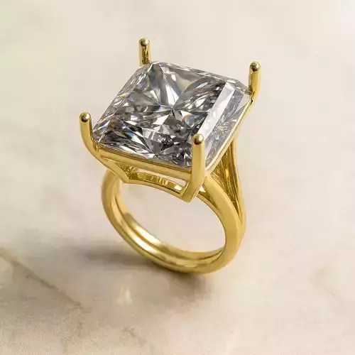 Solitaire engagement rings Model 8036