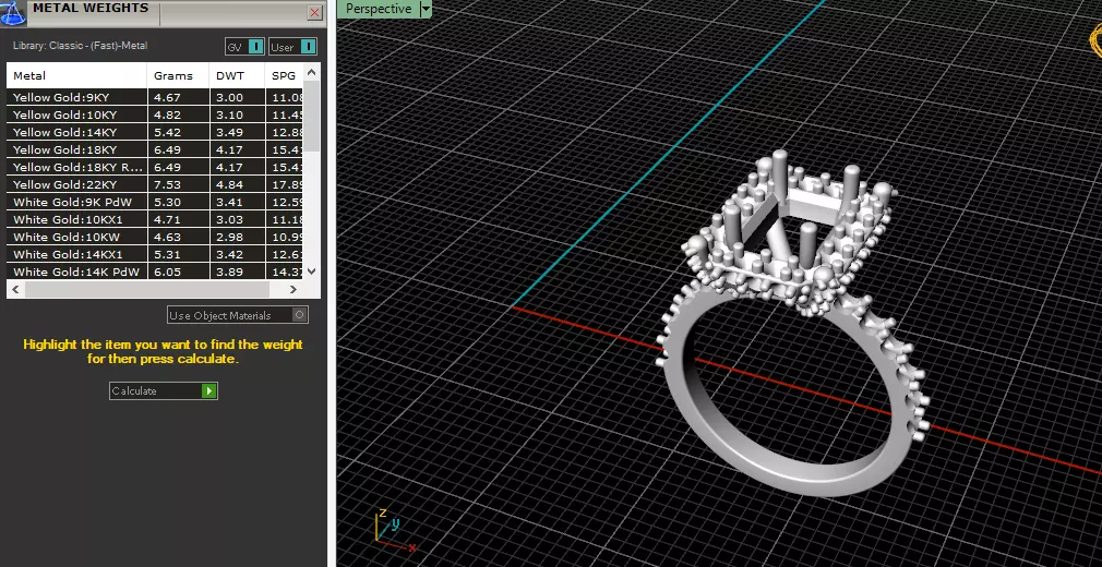 Solitaire engagement rings Model 8005 3D print model_7