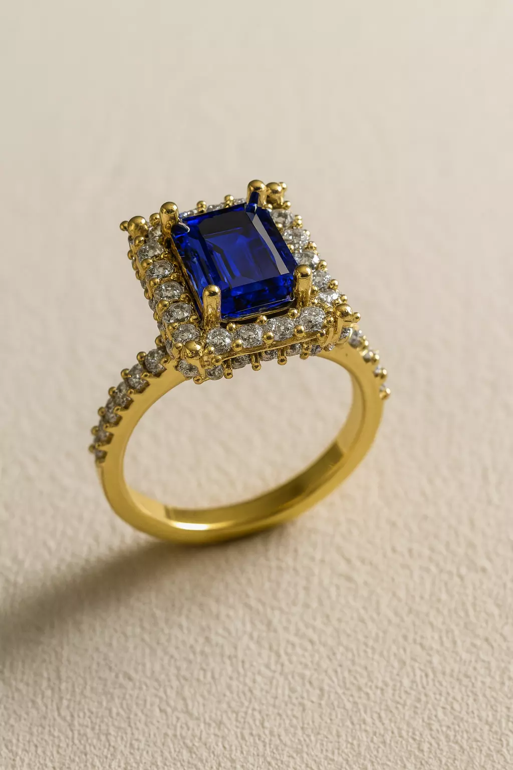 Solitaire engagement rings Model 8005 3D print model_0