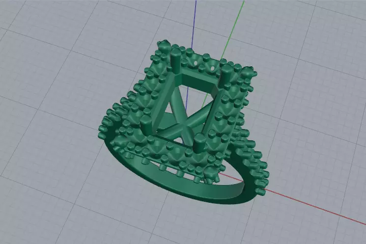 Ring Model 7994 3D print model_3