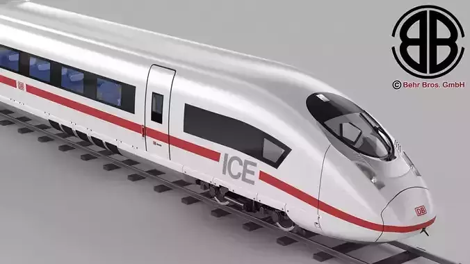 ICE 3 BR407 3D model