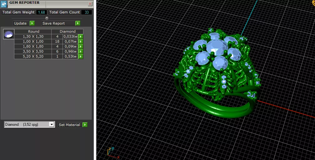 Scorpio Ring Model 8087 3D print model_8