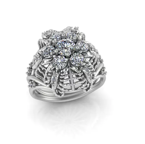 Scorpio Ring Model 8087 3D print model_1