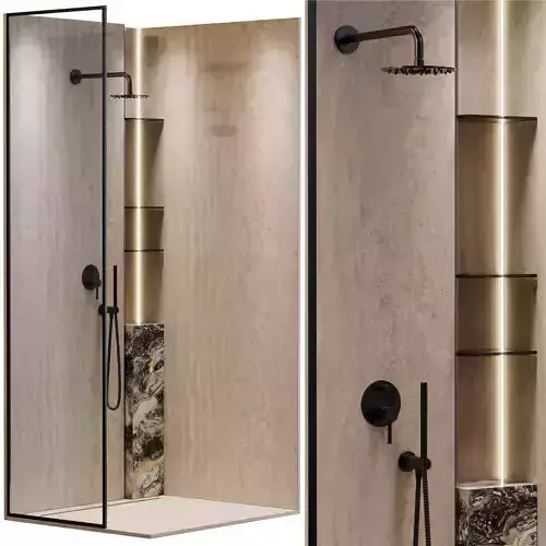 Corner shower cabin 02 corona 