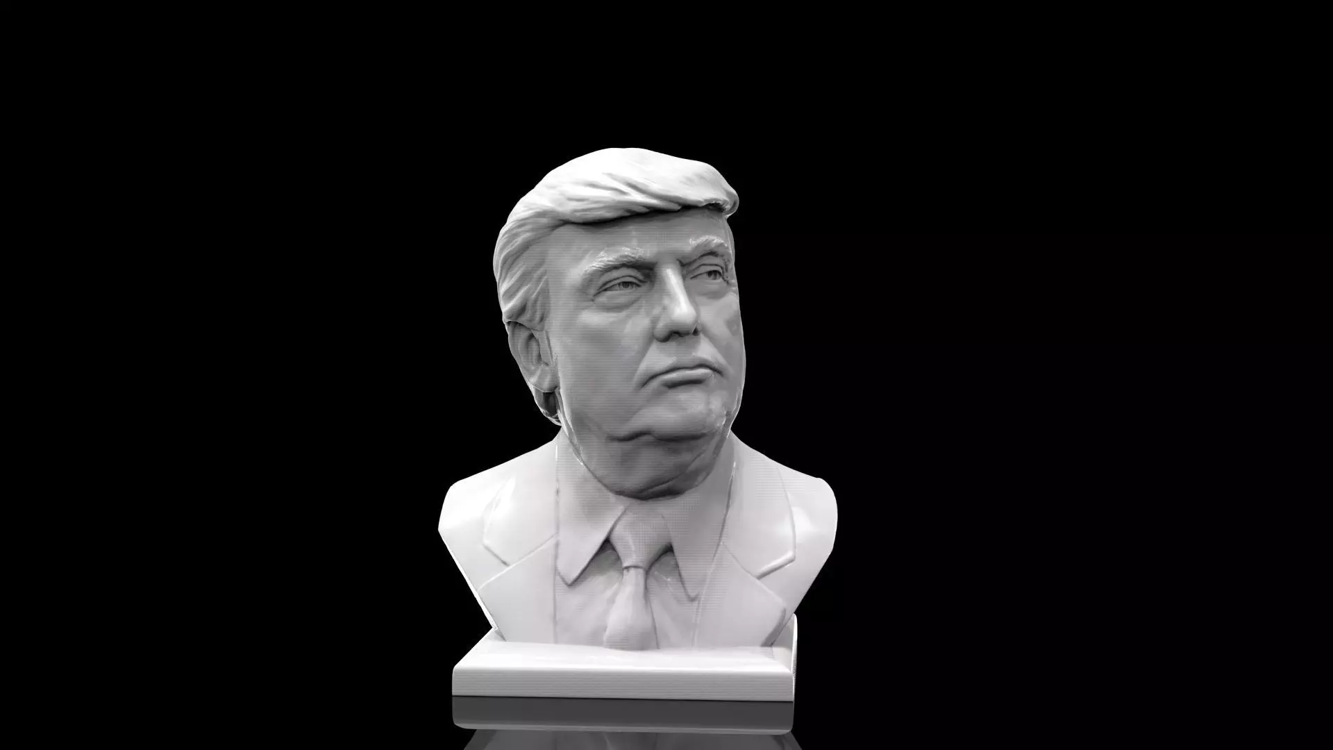 Donald Trump Bust 3D print model