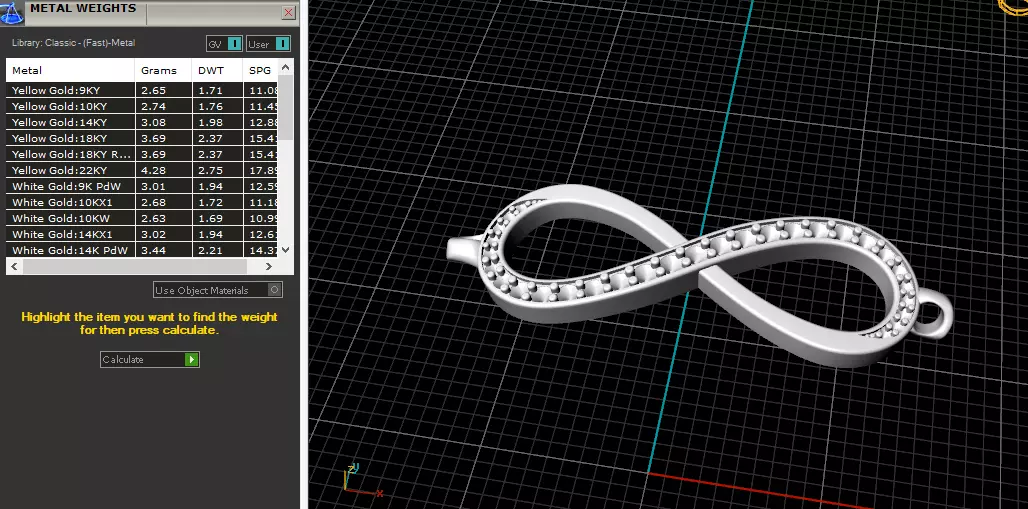 Infinity bracelet Model 8054 3D print model_6