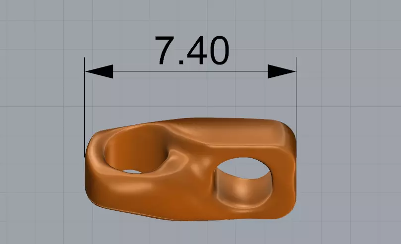 Infinity bracelet Model 8054 3D print model_5