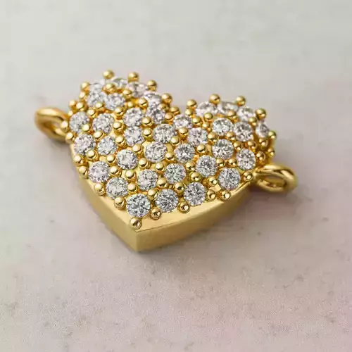 Pendant heart Model 8048