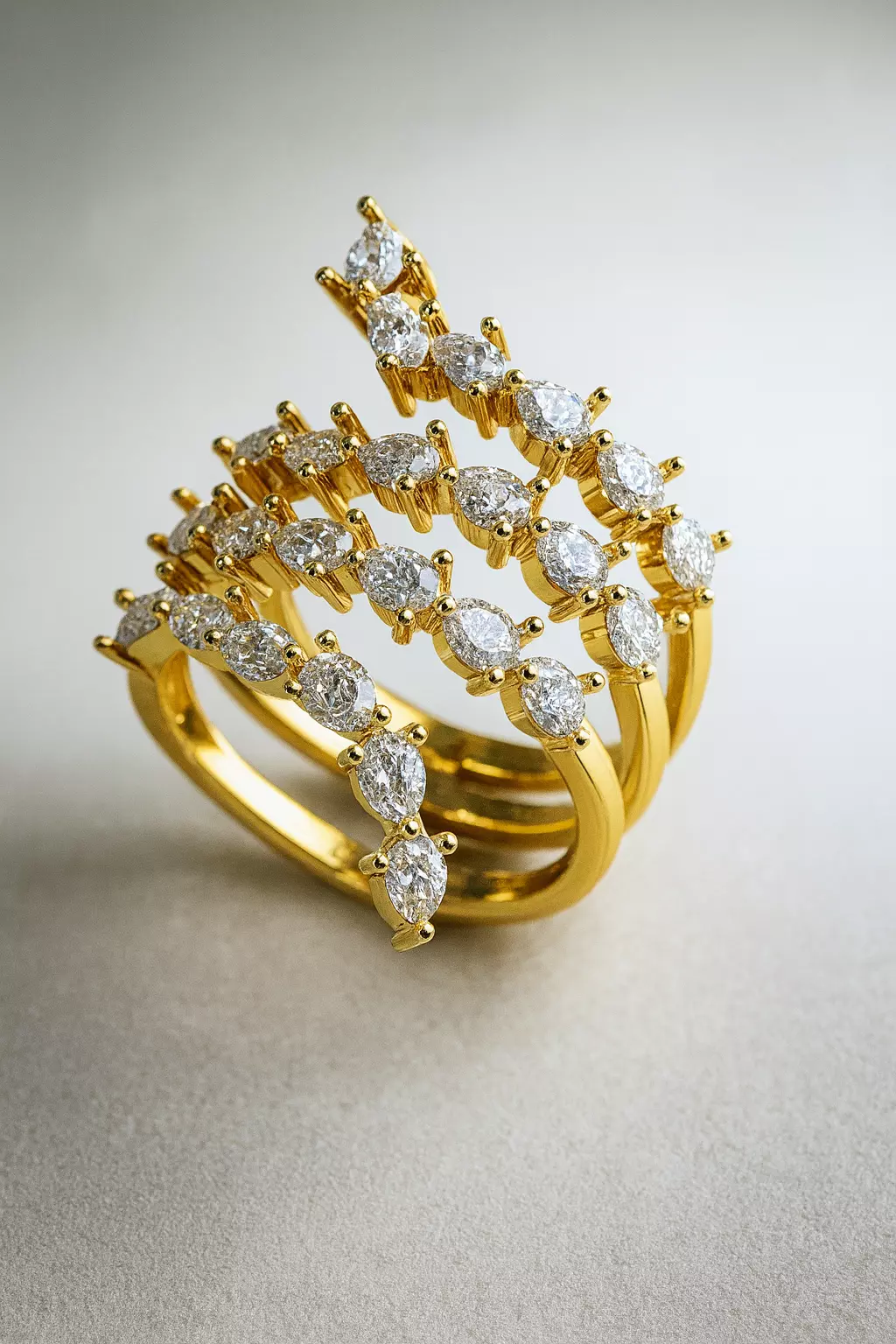 Spiral ring Model 8045 3D print model_0