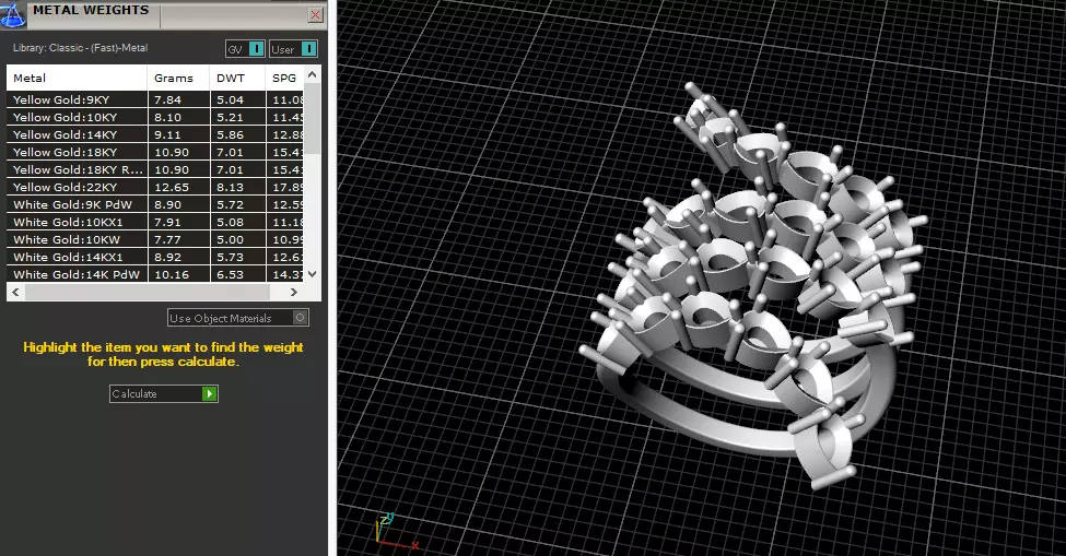 Spiral ring Model 8045 3D print model_7
