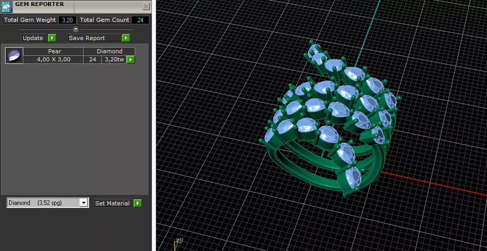 Spiral ring Model 8045 3D print model_8