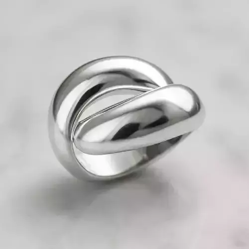 Solitaire engagement rings Model 8043