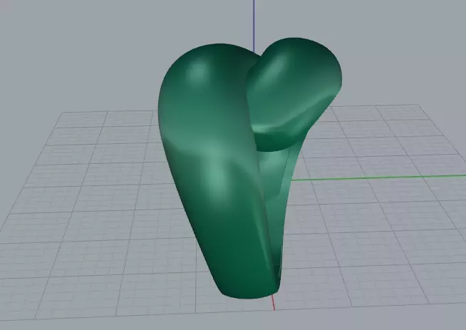 Solitaire engagement rings Model 8043 3D print model_4