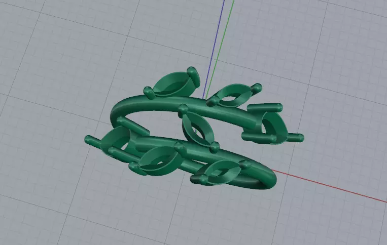 Ring Model 8103 3D print model_3