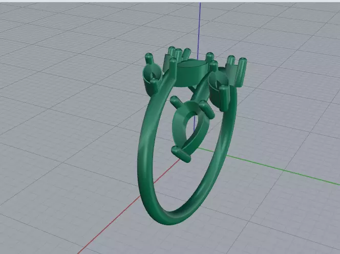 Ring Model 8103 3D print model_4
