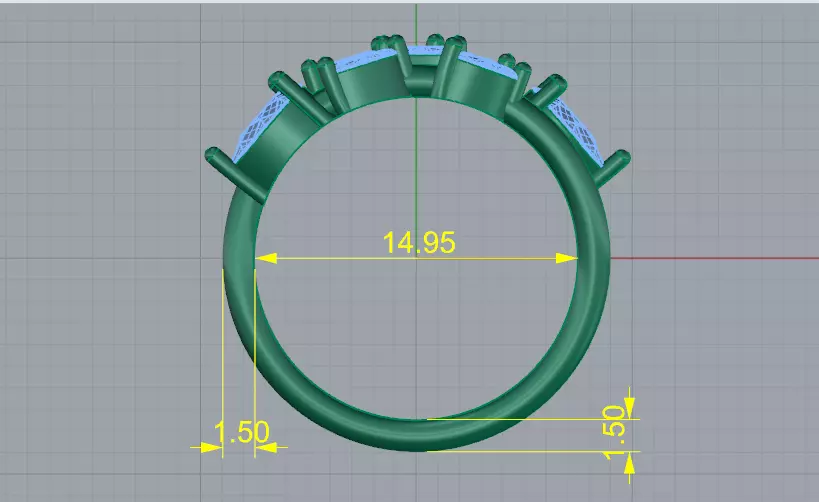 Ring Model 8103 3D print model_6