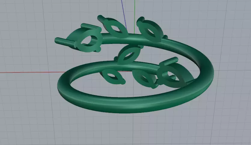 Ring Model 8103 3D print model_5