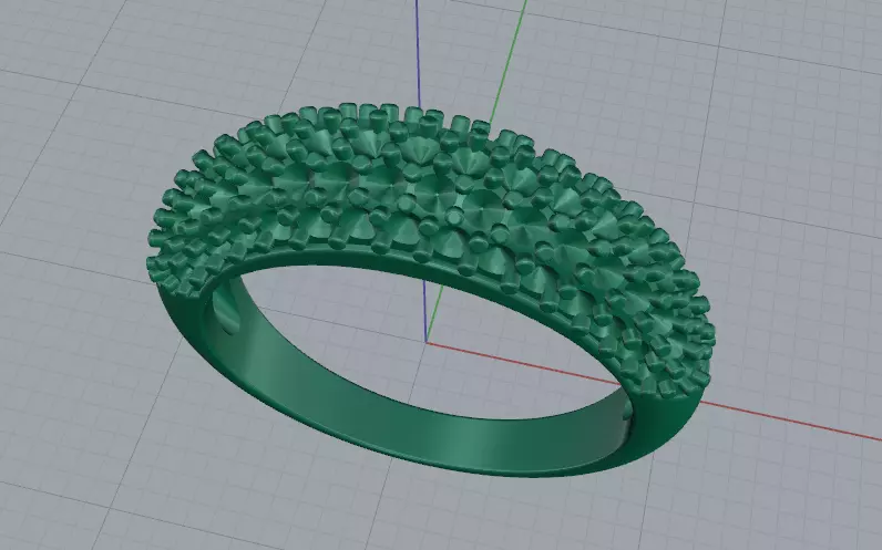 Ring Model 8096 3D print model_3