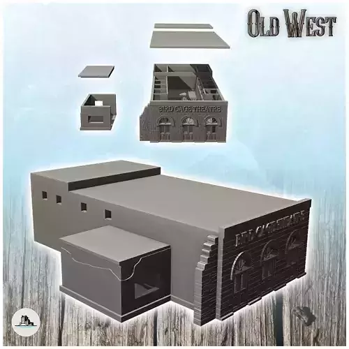 Bird Cage Theatre Tombstone Arizona - Cowboy USA America ACW Ame