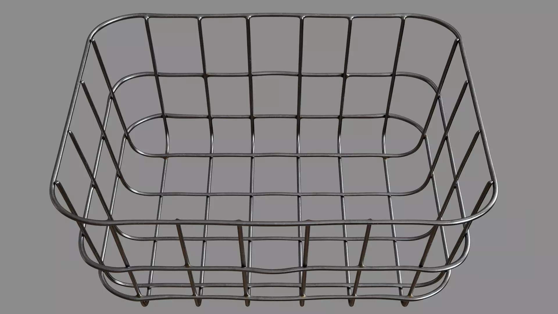 Wire Bin 3D model_2