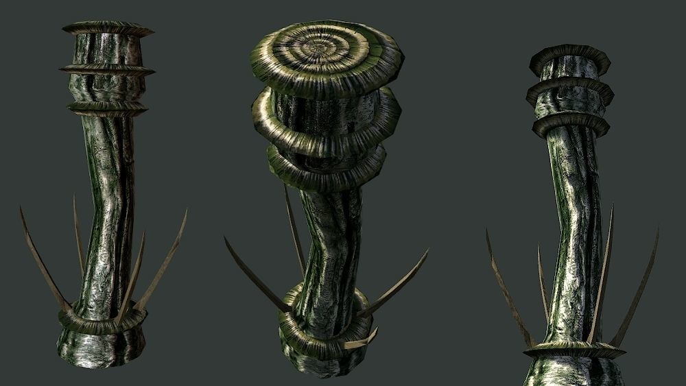 Dephts of Rlyeh Pack Low-poly 3D model_11