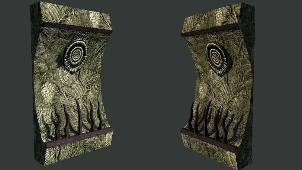 Dephts of Rlyeh Pack Low-poly 3D model_9