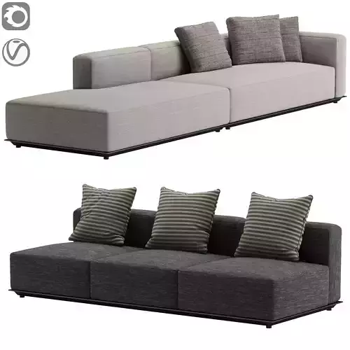 Hybrid Outdoor Sofa v2