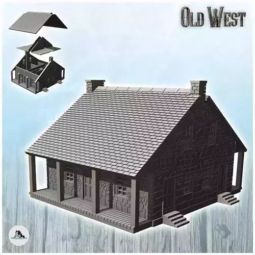 Gettysburg battlefield General Lees headquarters - Cowboy USA Am